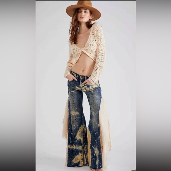 Free People Denim - Free People x We The Free Martha Lace Jeans